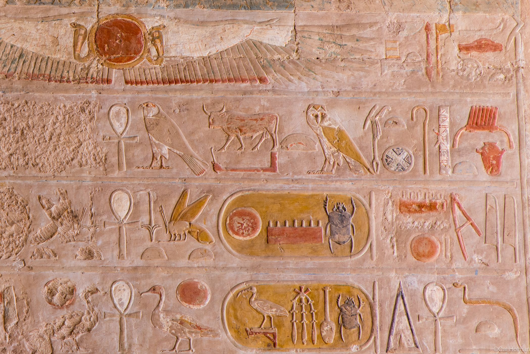 The mortuary Temple of Hatshepsut, Egypt