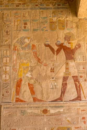 The mortuary Temple of Hatshepsut