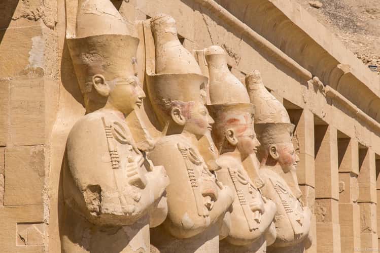 The mortuary Temple of Hatshepsut