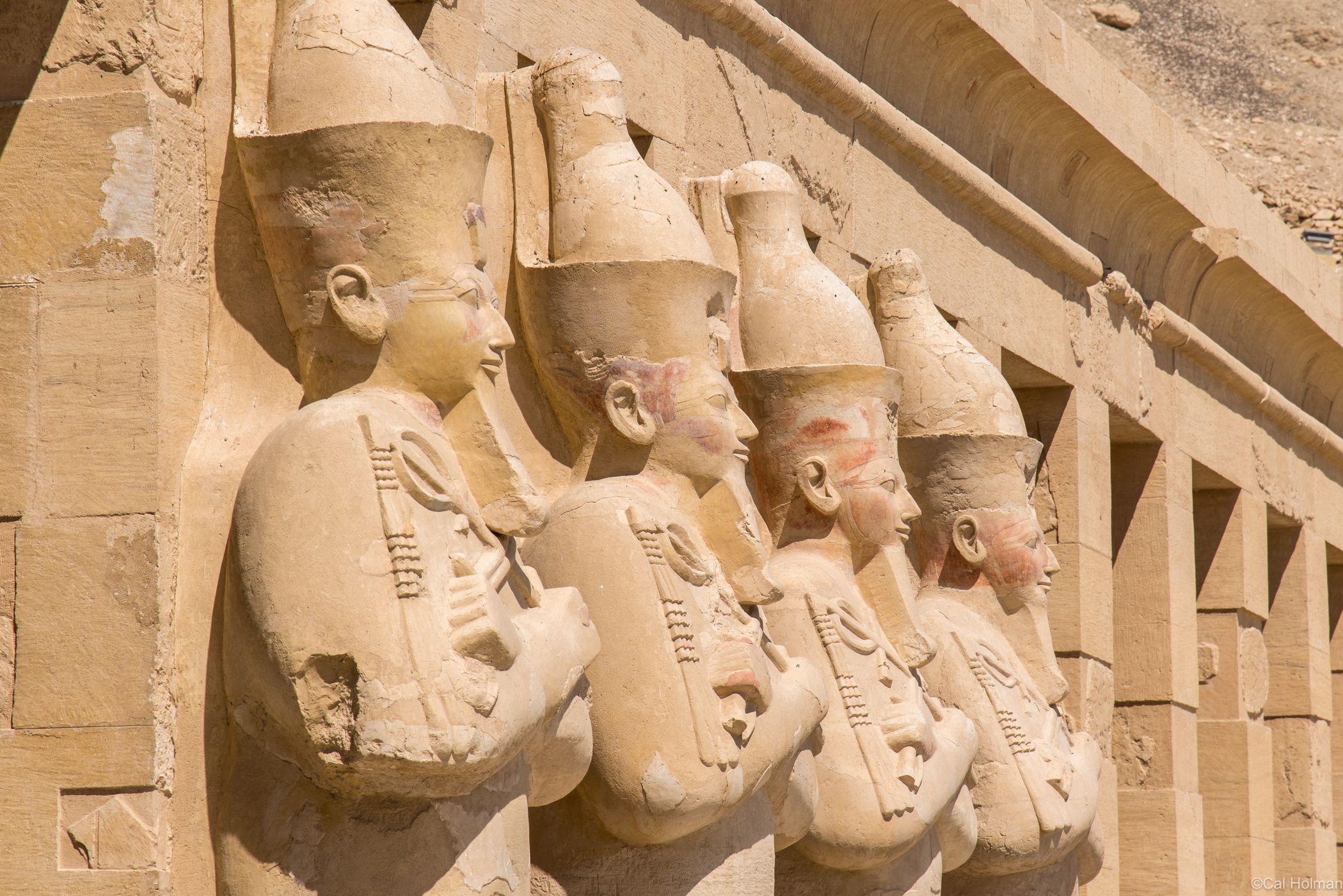 The mortuary Temple of Hatshepsut, Egypt