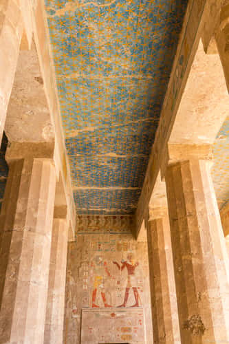 The mortuary Temple of Hatshepsut