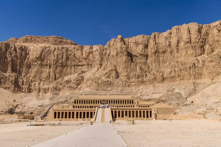 The mortuary Temple of Hatshepsut