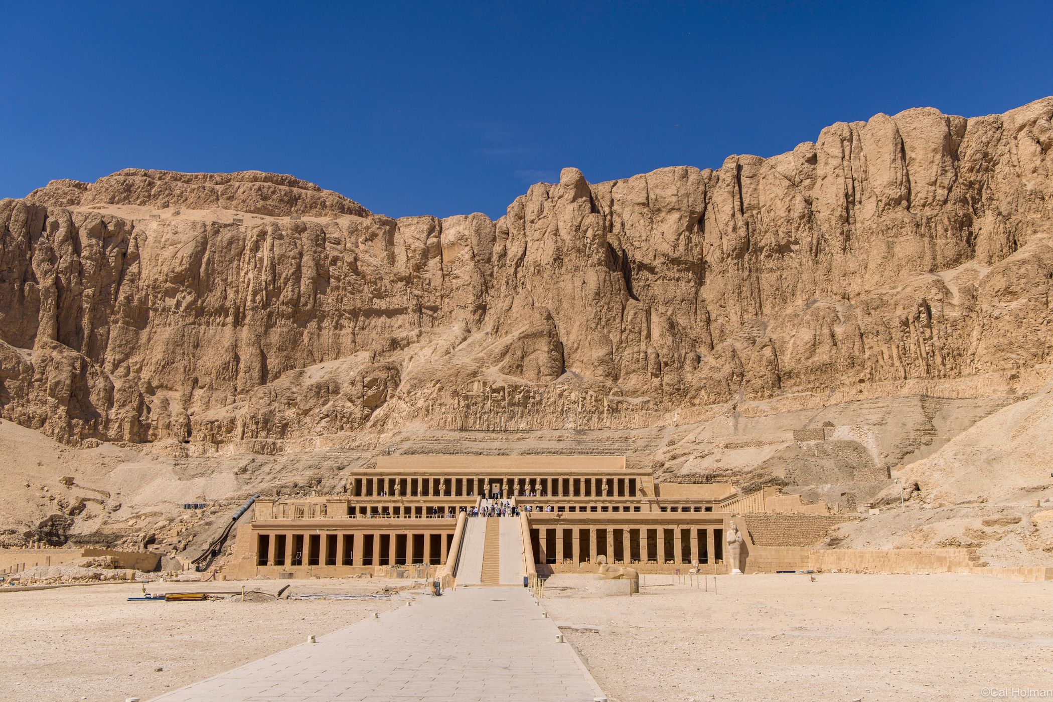 The mortuary Temple of Hatshepsut, Egypt