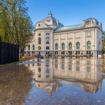 The National Art Museum in Riga, Latvia