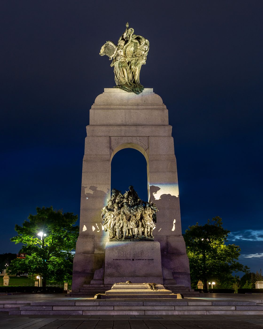The  National War Memorial, Canada