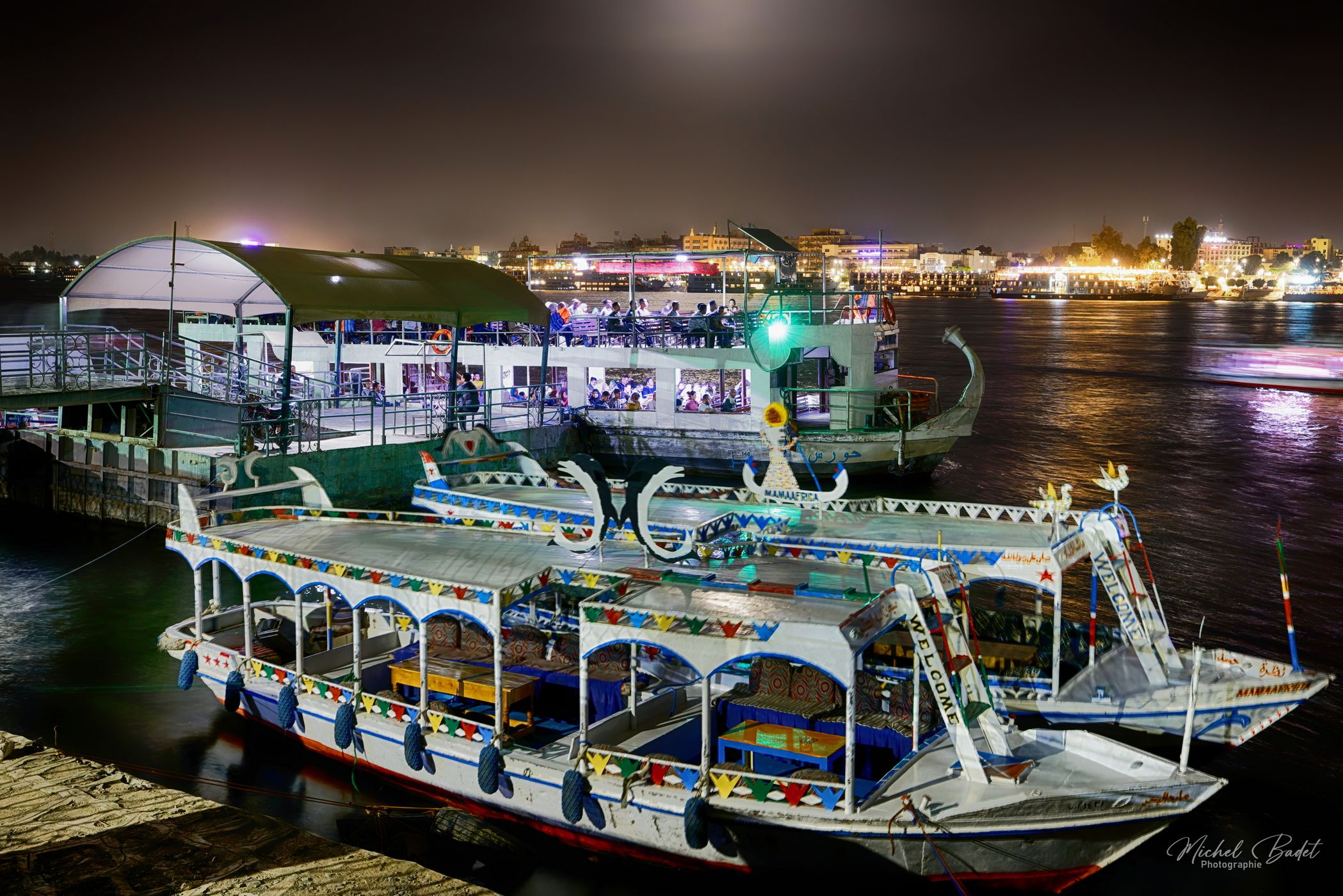 The Nile at Luxor West Bank, Egypt