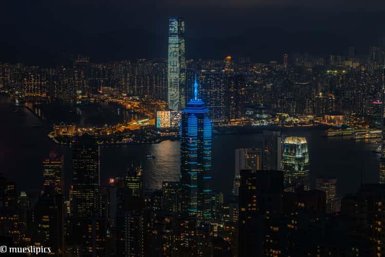 View from the Peak, Hong Kong