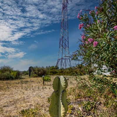The Pylon, Torre Faro, Sicily, Italy
