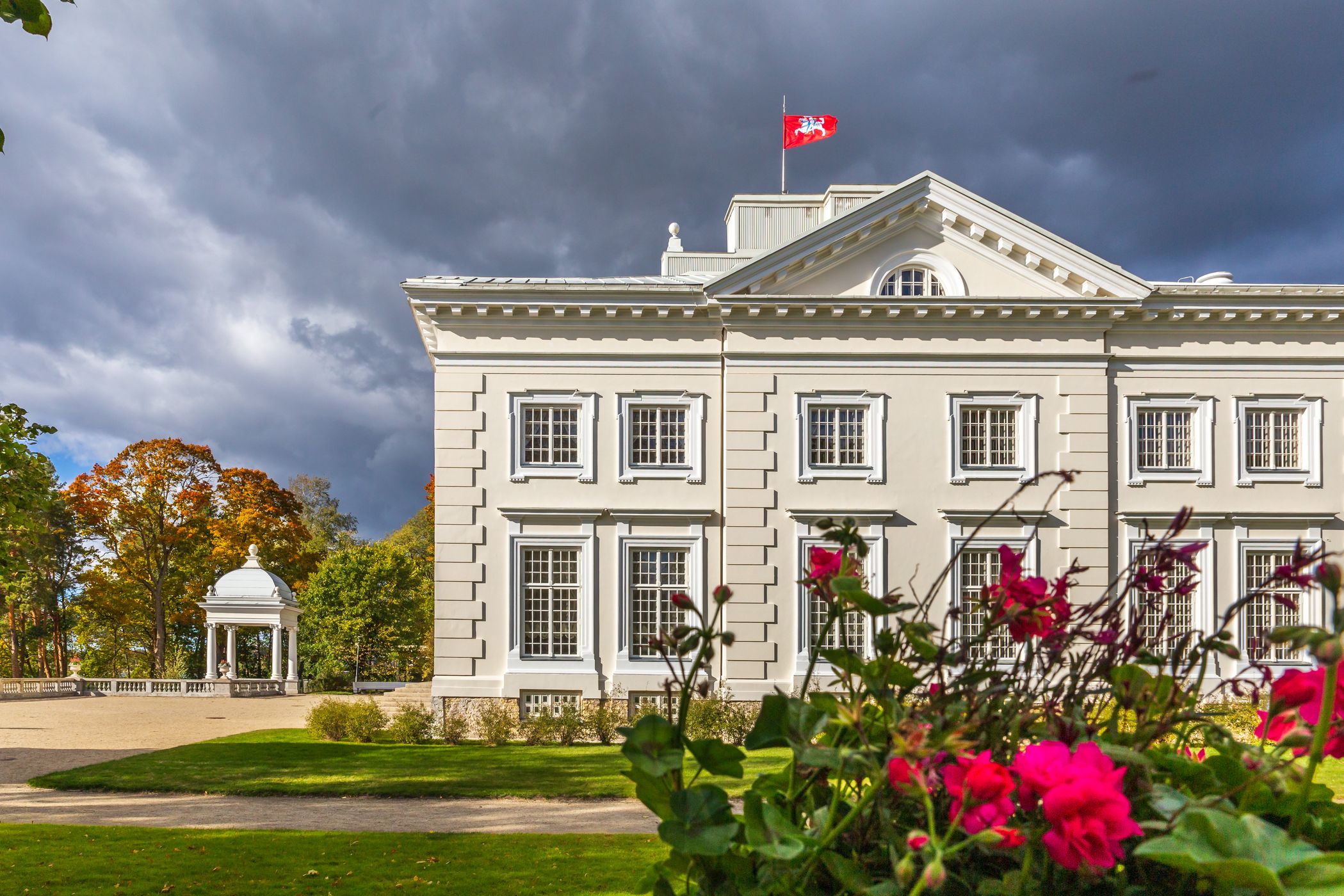 The Uzutraki Palace, Lithuania