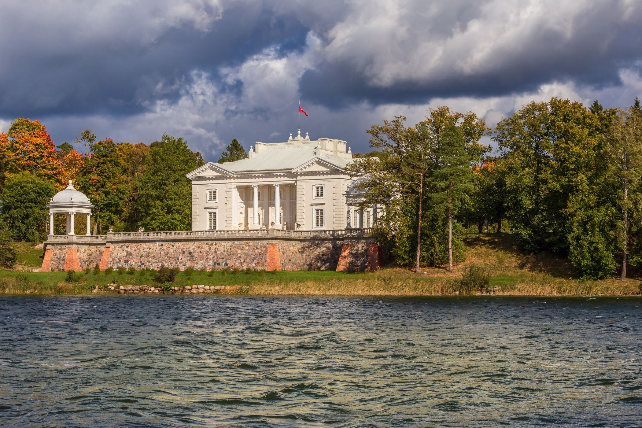 The Uzutraki Palace, Lithuania