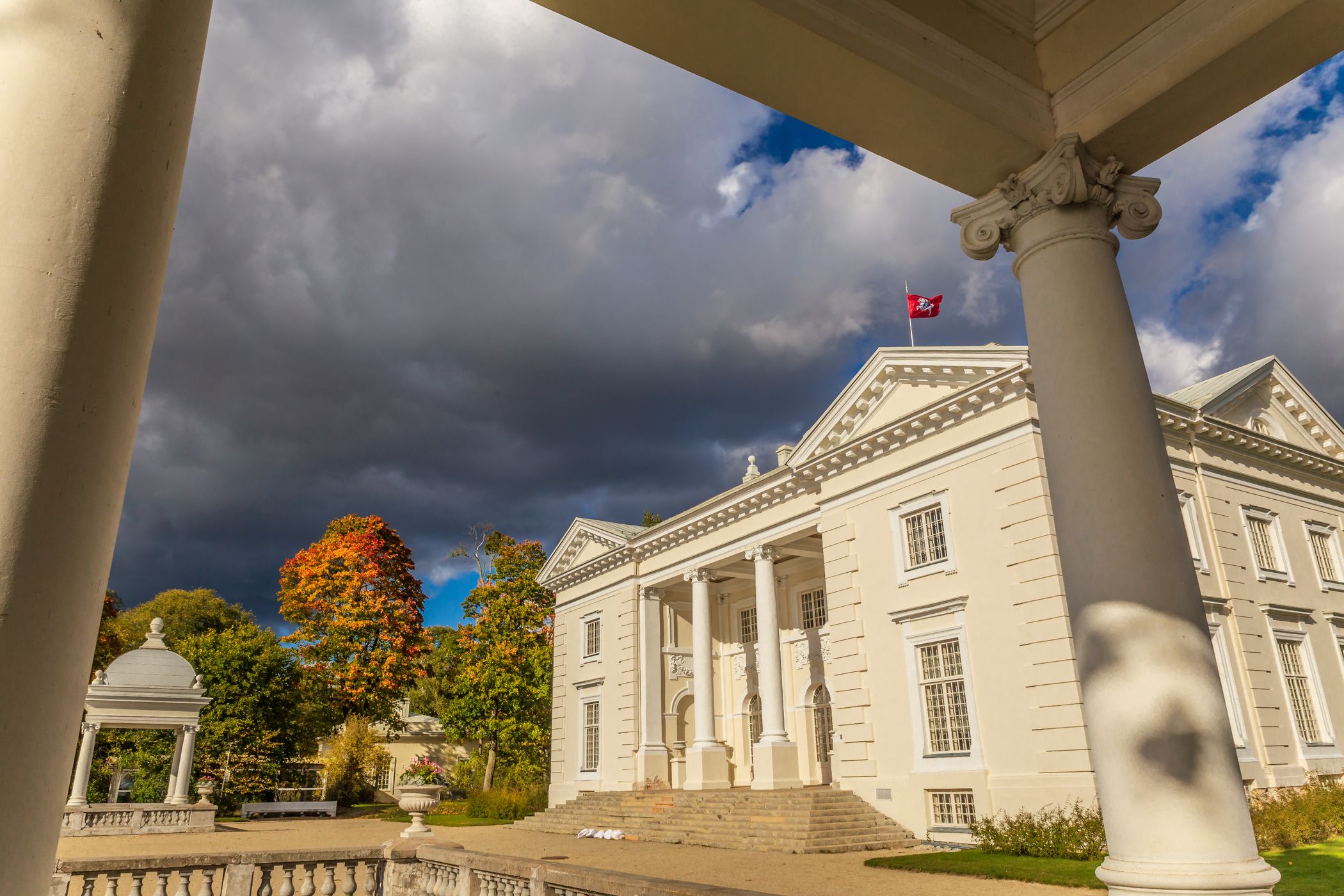 The Uzutraki Palace, Lithuania