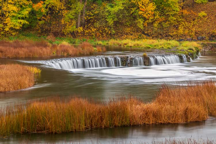 The Venta Rapids in Kuldiga