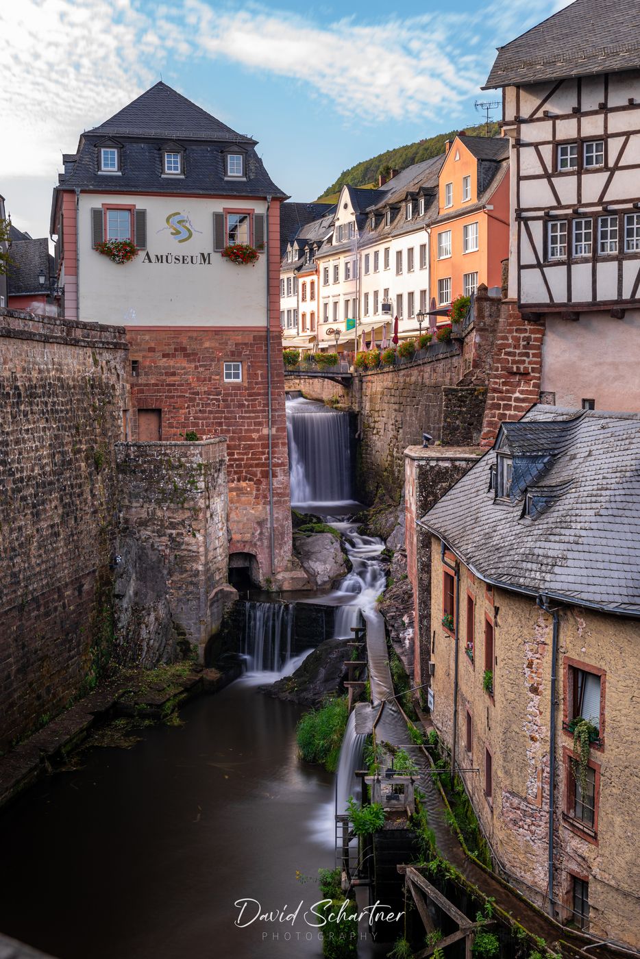 The Waterfall of Saarburg, Germany