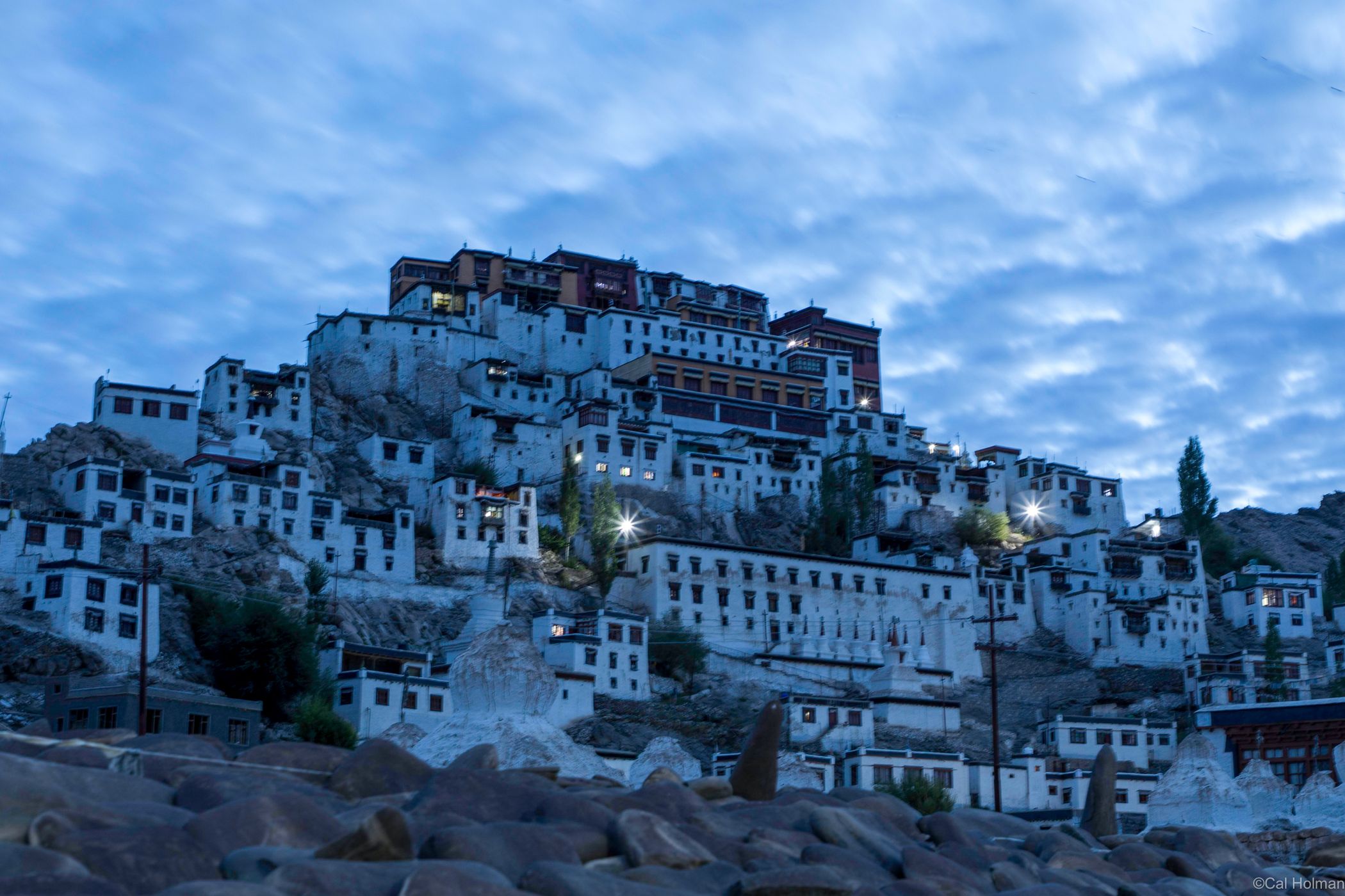 Thikse monastery, India