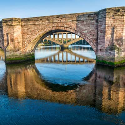 Through Berwick Bridge, Berwick-Upon-Tweed, England, United Kingdom