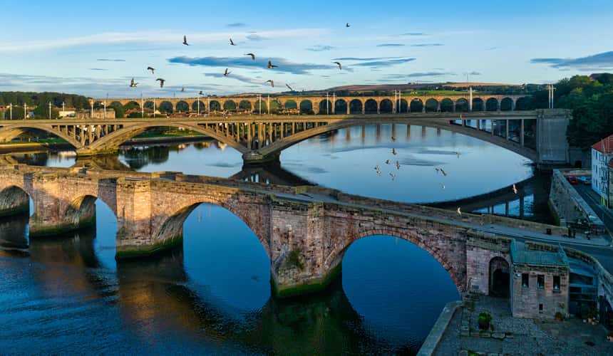 Through Berwick Bridge, Berwick-Upon-Tweed, England