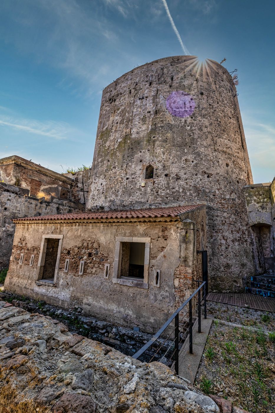 Torre degli Inglesi, Torre Faro, Sicily, Italy