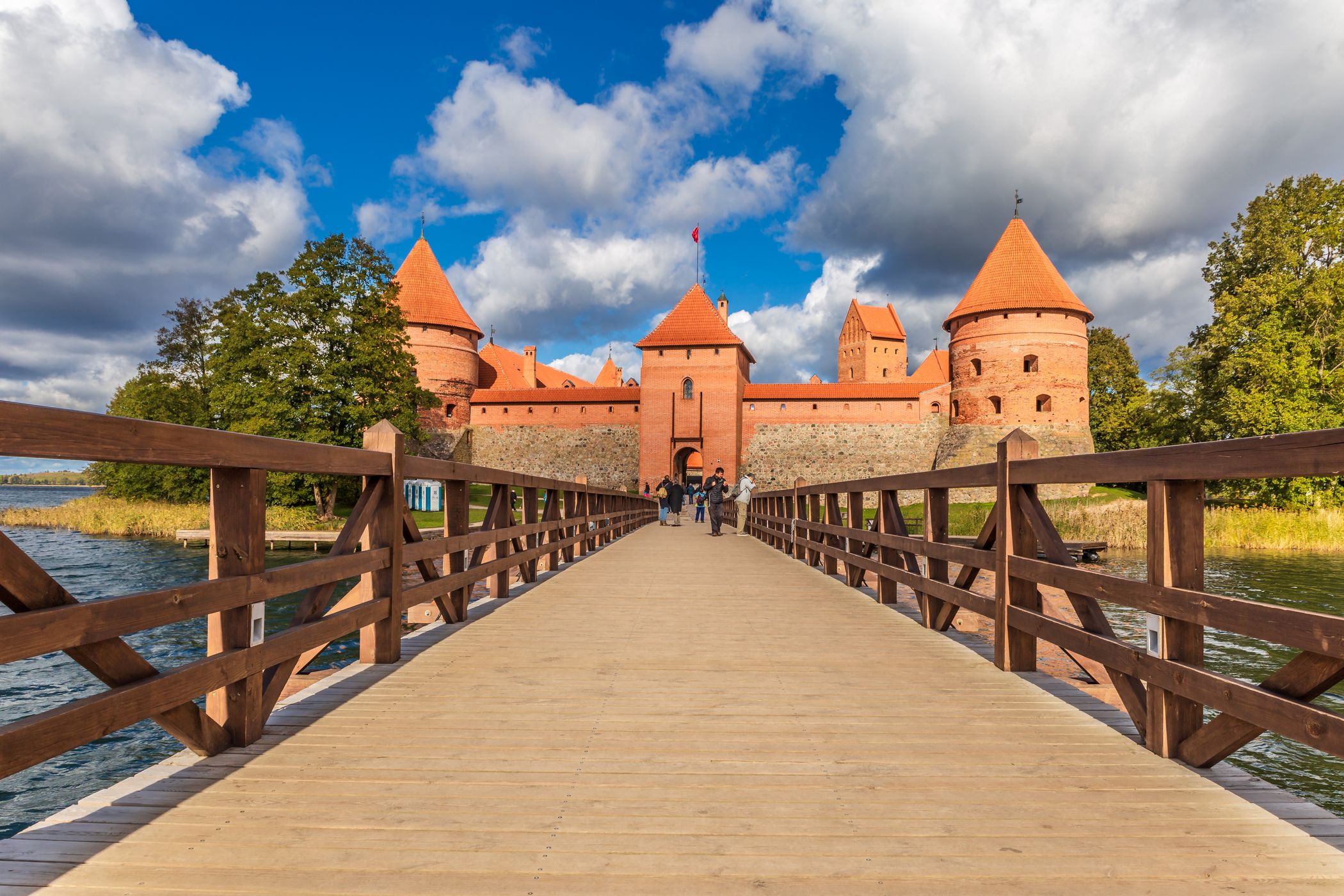 Trakai Water Castle in Lithuania, Lithuania