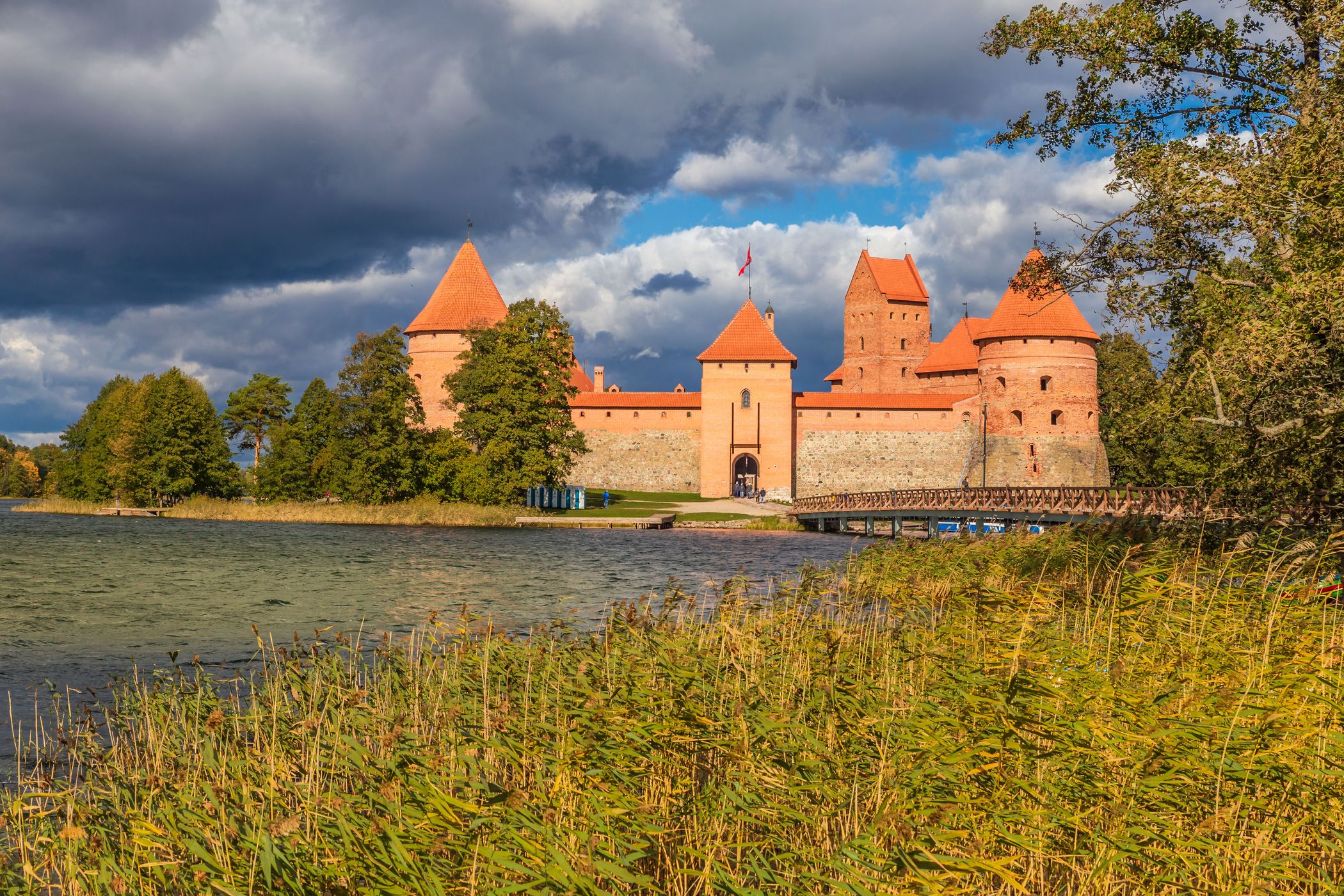Trakai Water Castle in Lithuania, Lithuania