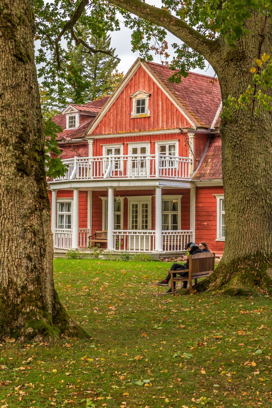 Ungurmuiza Manor in Gaujas National Park in Latvia, Latvia