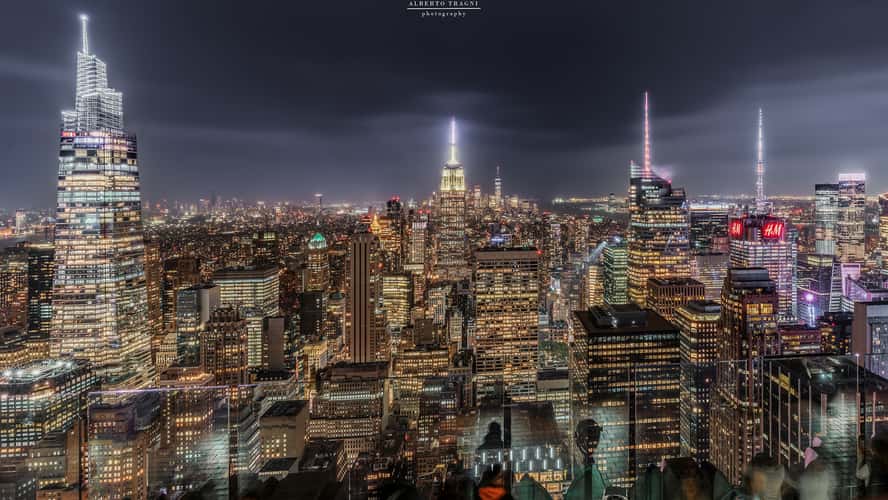 View from “Top of the Rock“, New York City