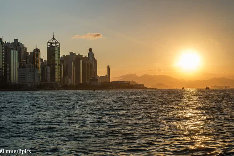 View to Kowloon - Hongkong