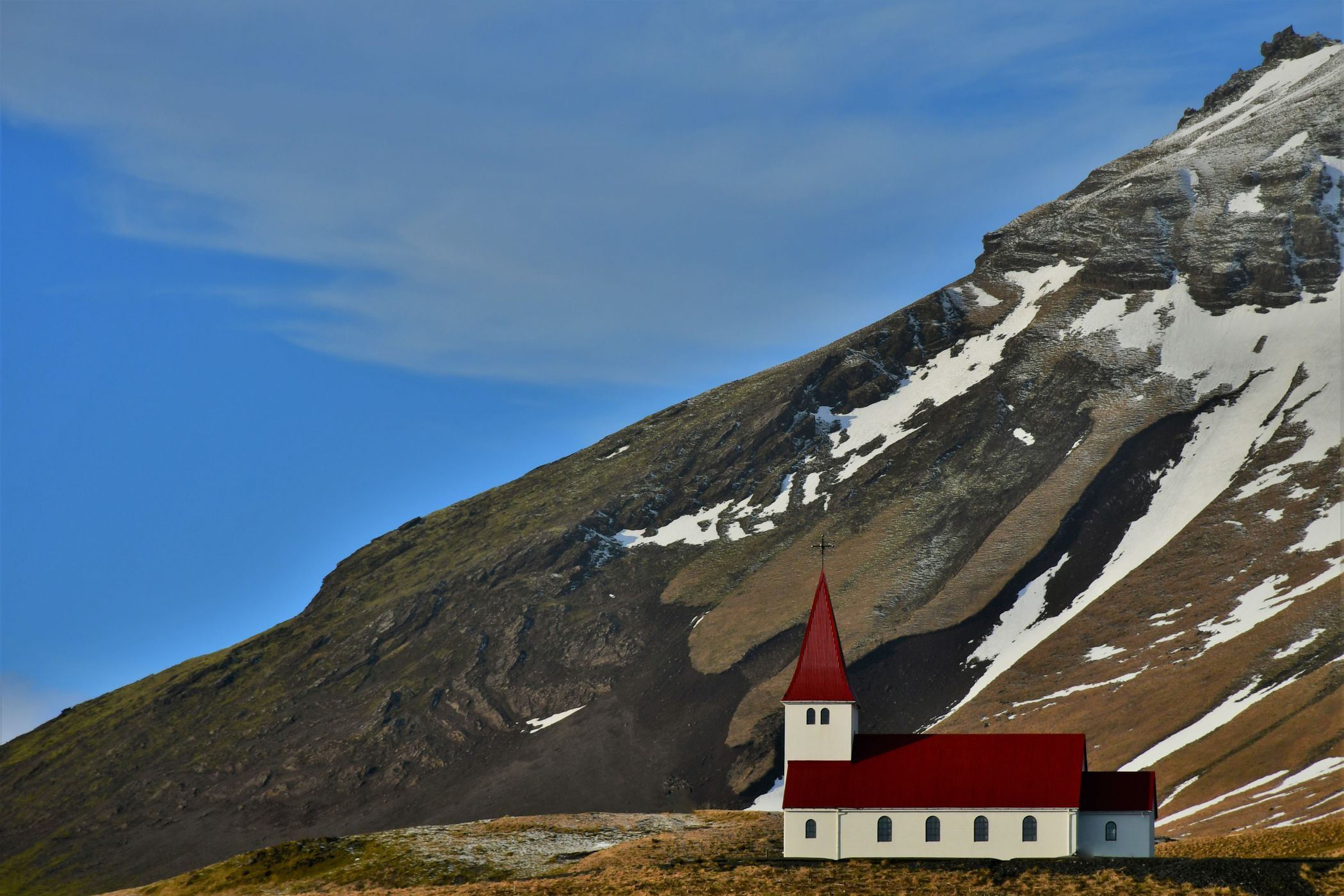 Vik i Myrdal Church, Iceland, Iceland