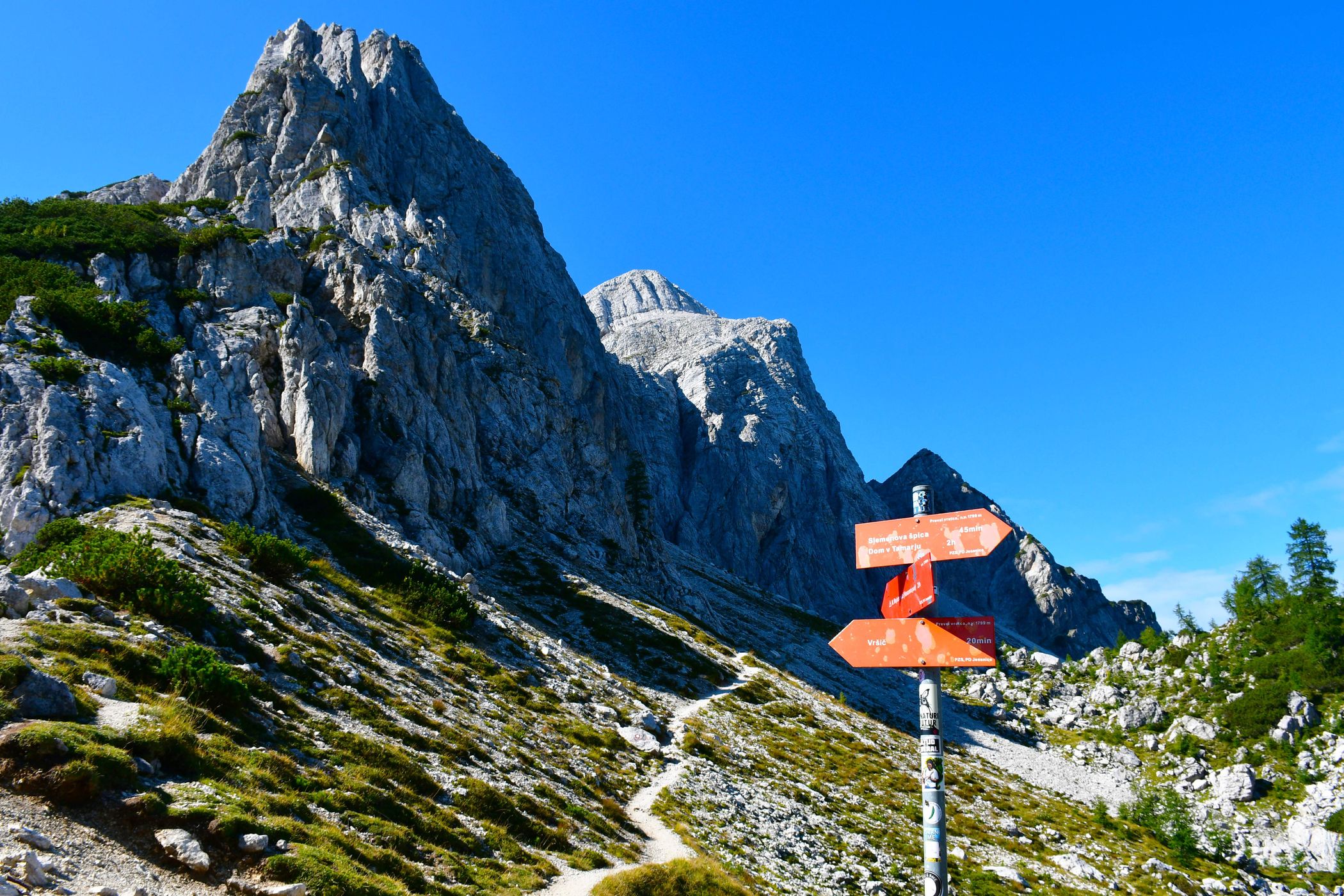 Vrsic Pass Circular Hike, Slovenia