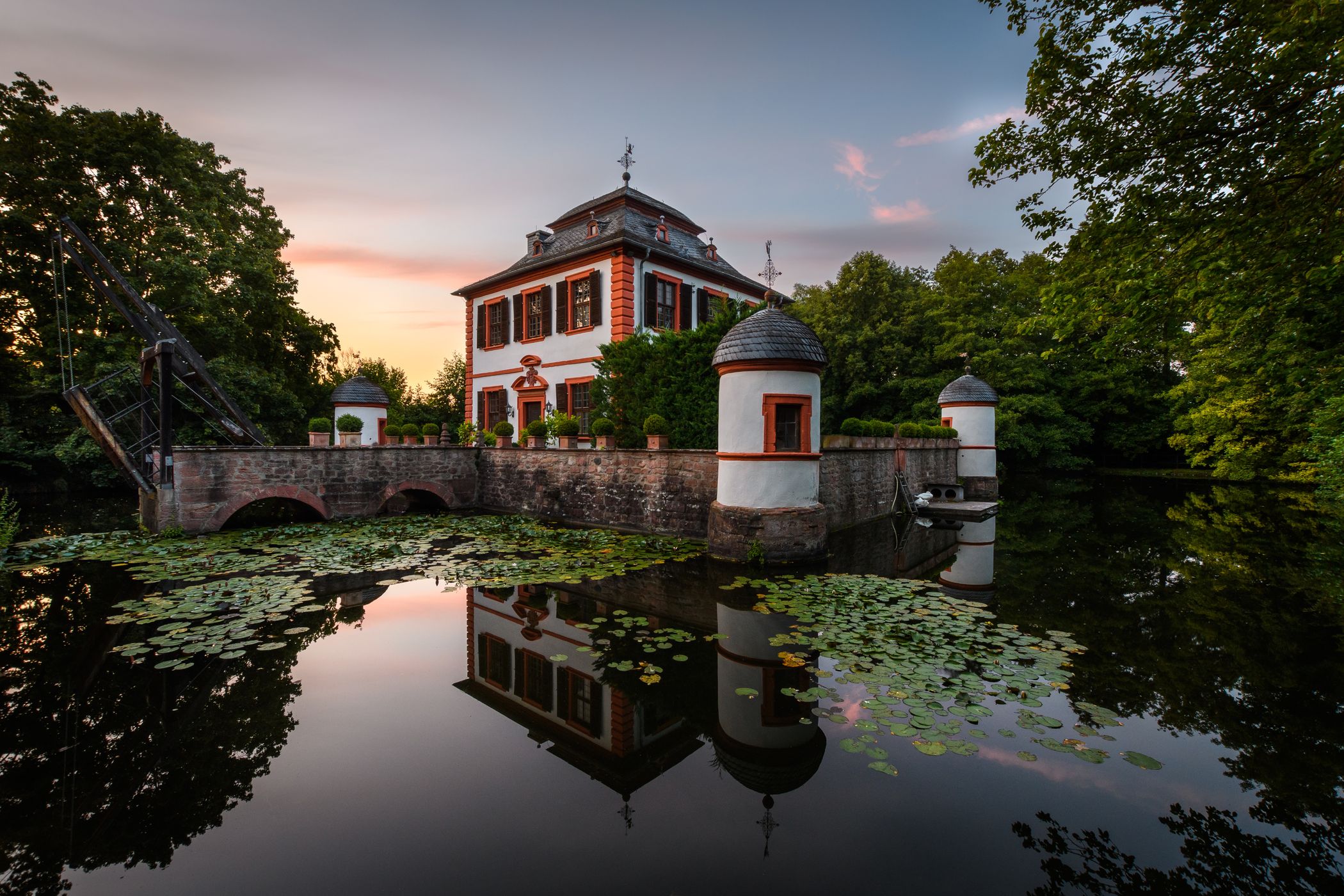 Wasserburg Seligenstadt, Germany
