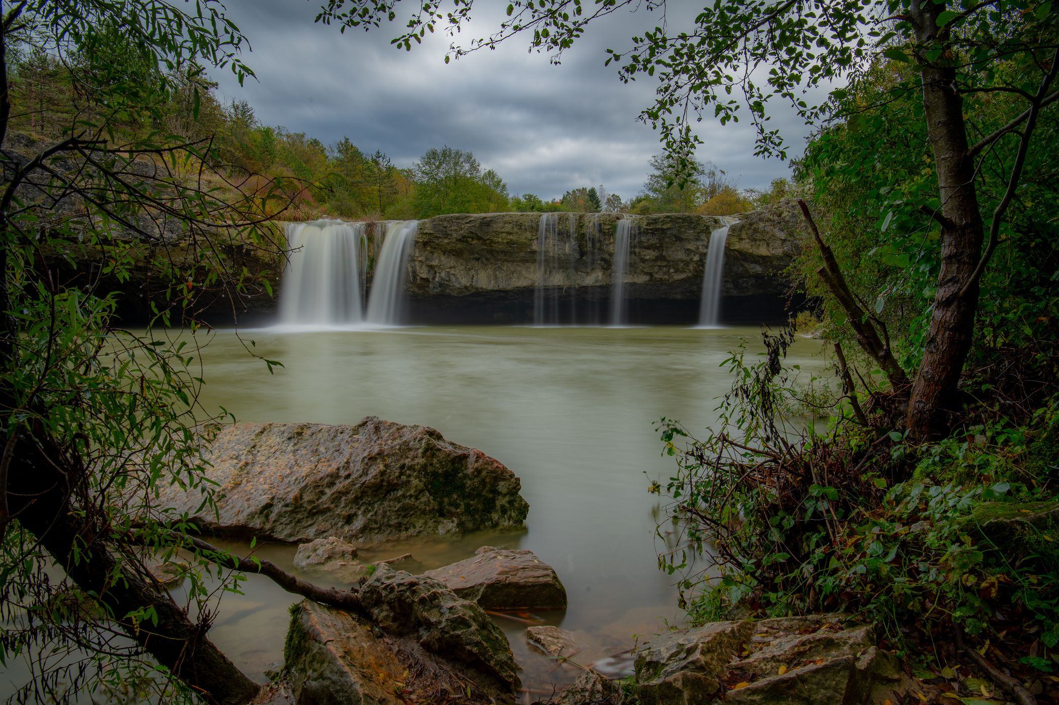 Waterfall Zarecki Krov, Croatia