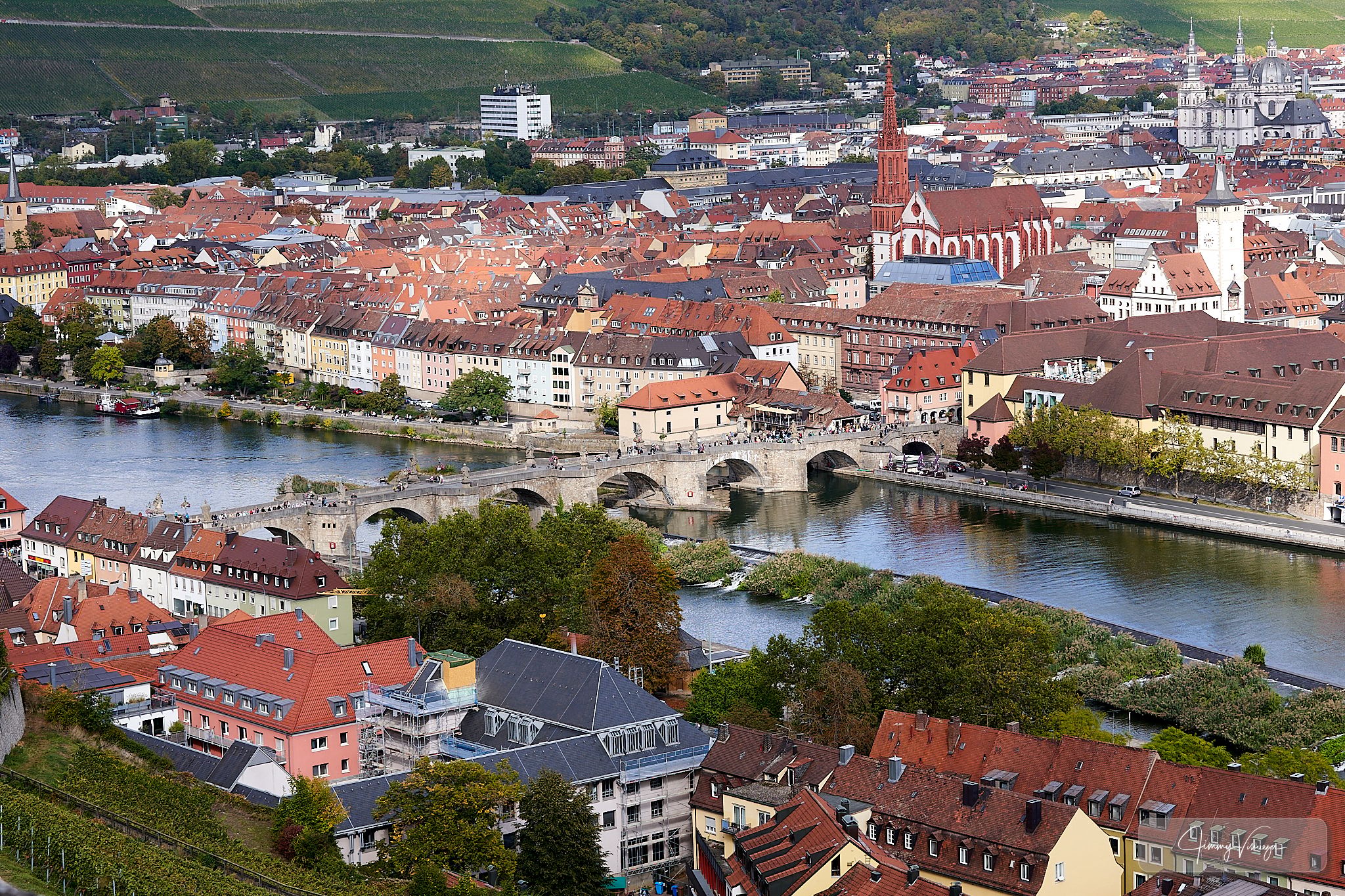 Würzburg view, Germany