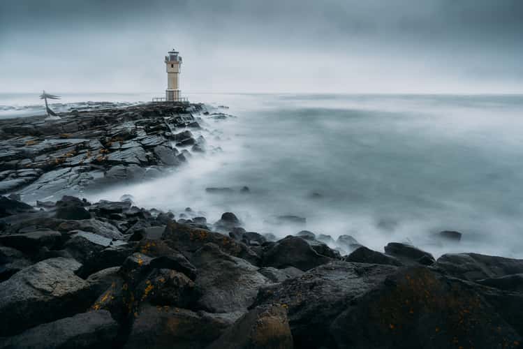 The old Akranes Lighthouse