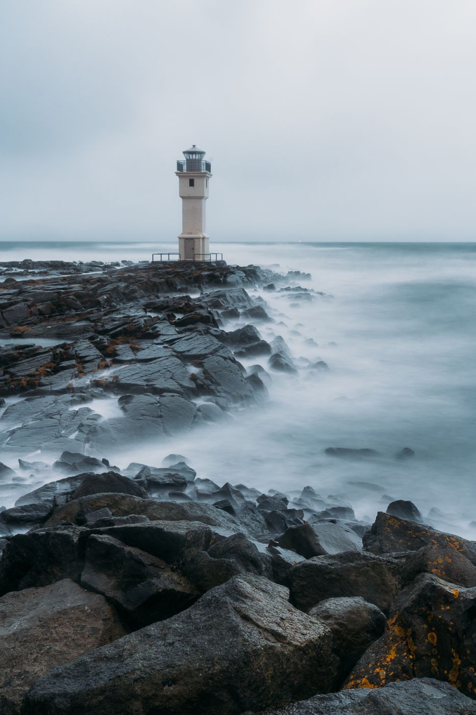 The old Akranes Lighthouse, Iceland