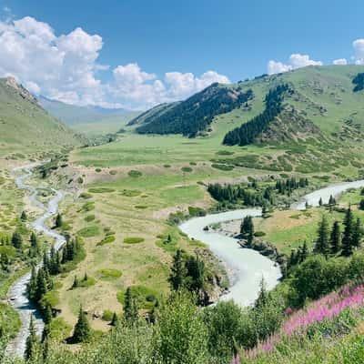 At-Bashi river, Kyrgyz Republic