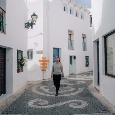 Beautiful town of Frigiliana, Spain