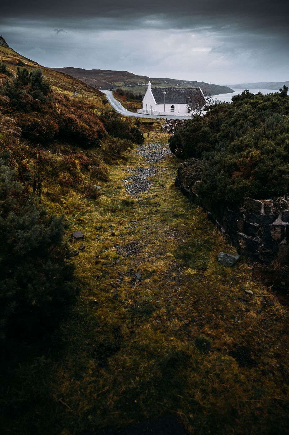 Bracadale free church, United Kingdom