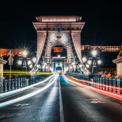 Budapest Chain Bridge, Hungary