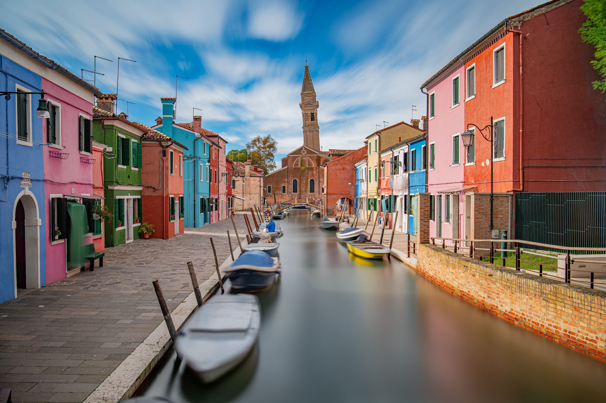 Burano church, Italy