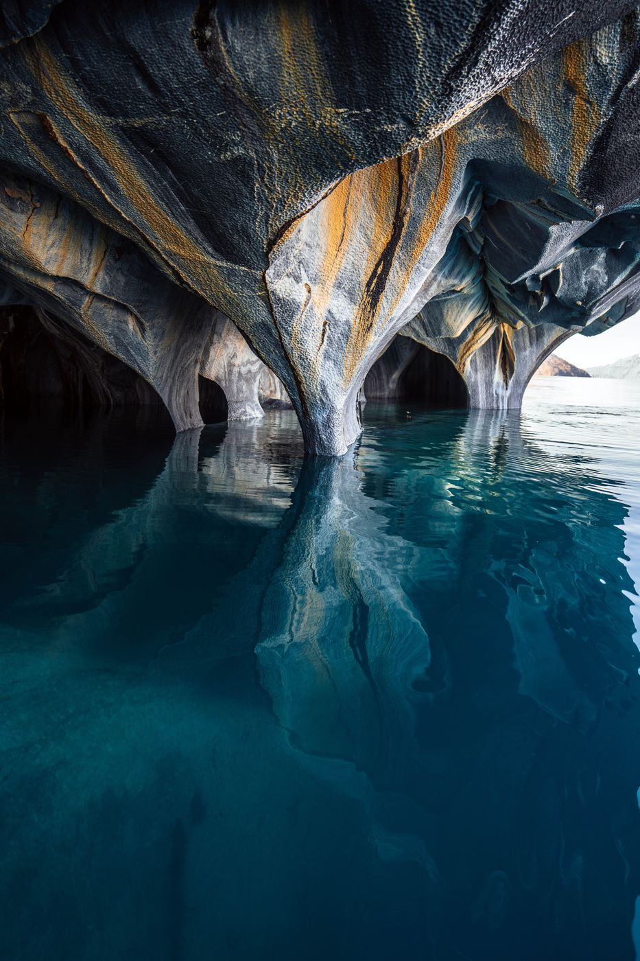 Capillas de Mármol, Chile