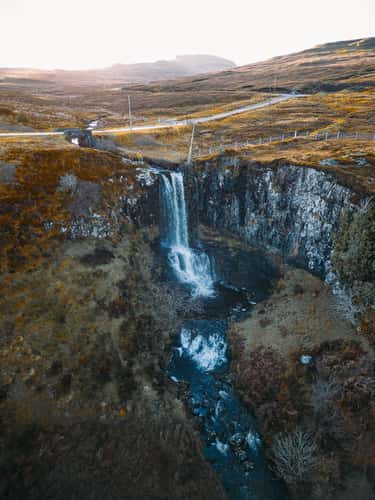 Carbost Burn Waterfall