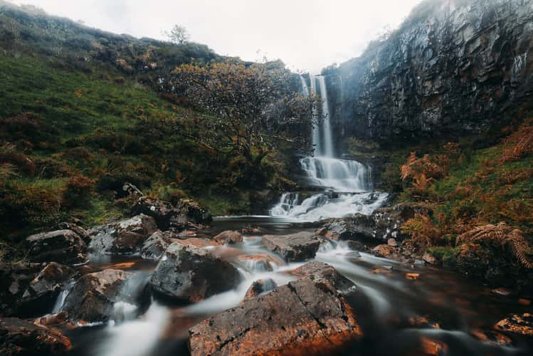 Carbost Burn Waterfall