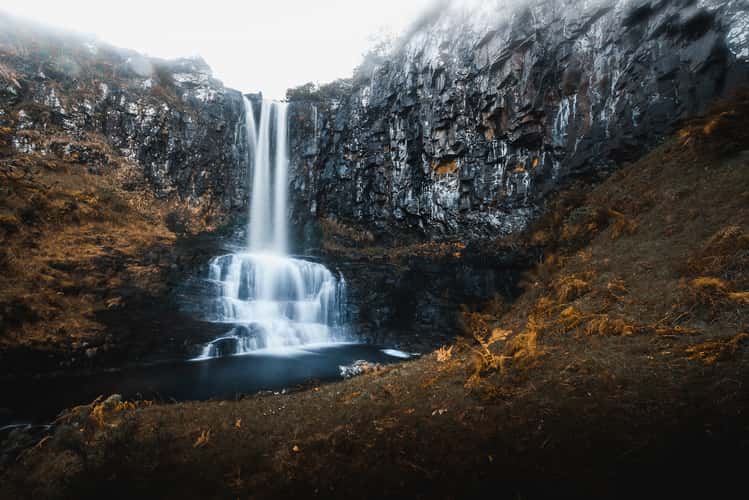 Carbost Burn Waterfall