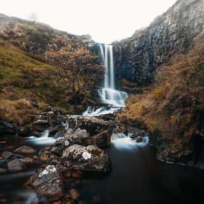 Carbost Burn Waterfall, United Kingdom