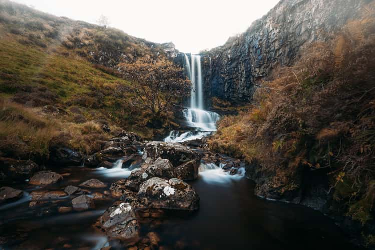 Carbost Burn Waterfall