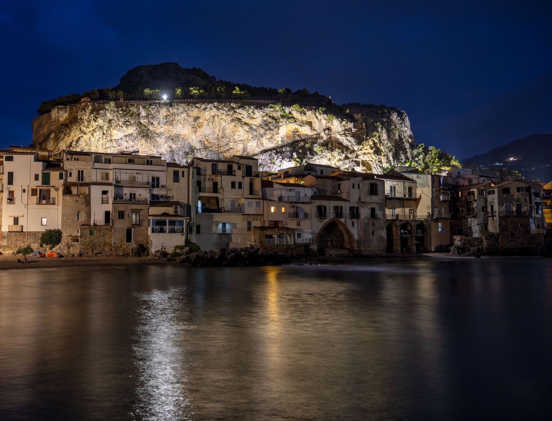 Cefalu's Waterfront, Italy