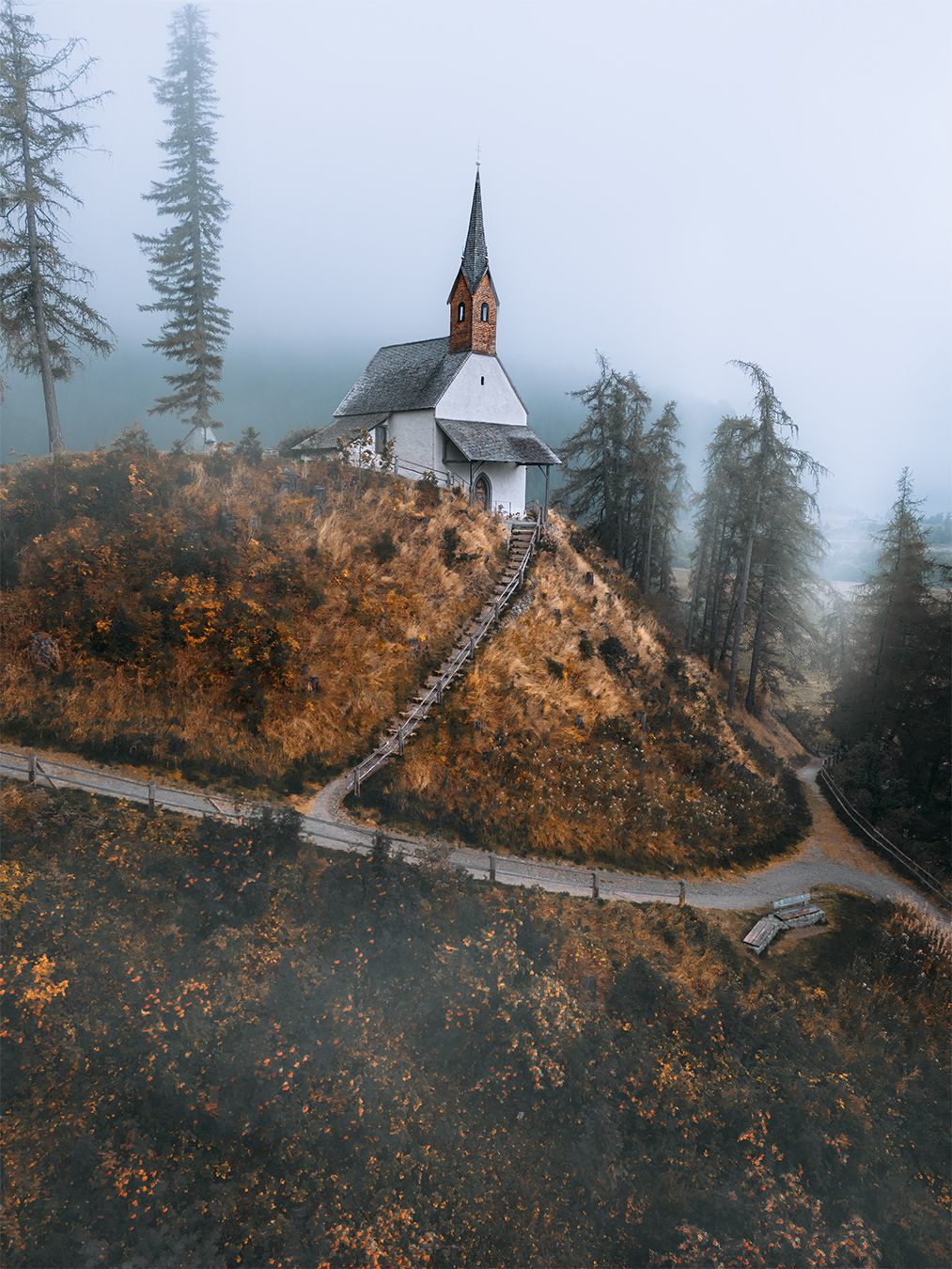 Church St. Anna in Graun, Italy