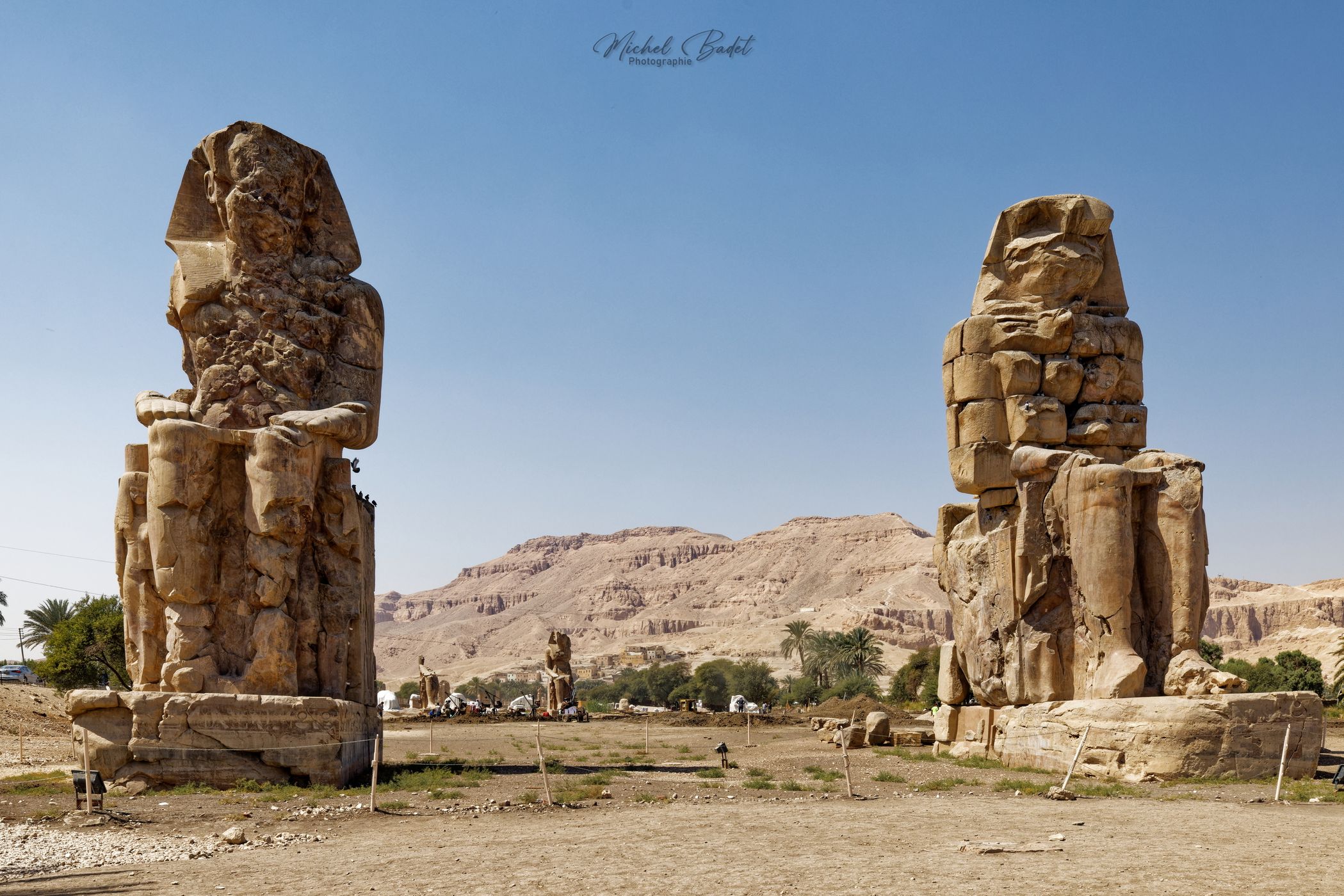 Colosos de Memnon, Egypt