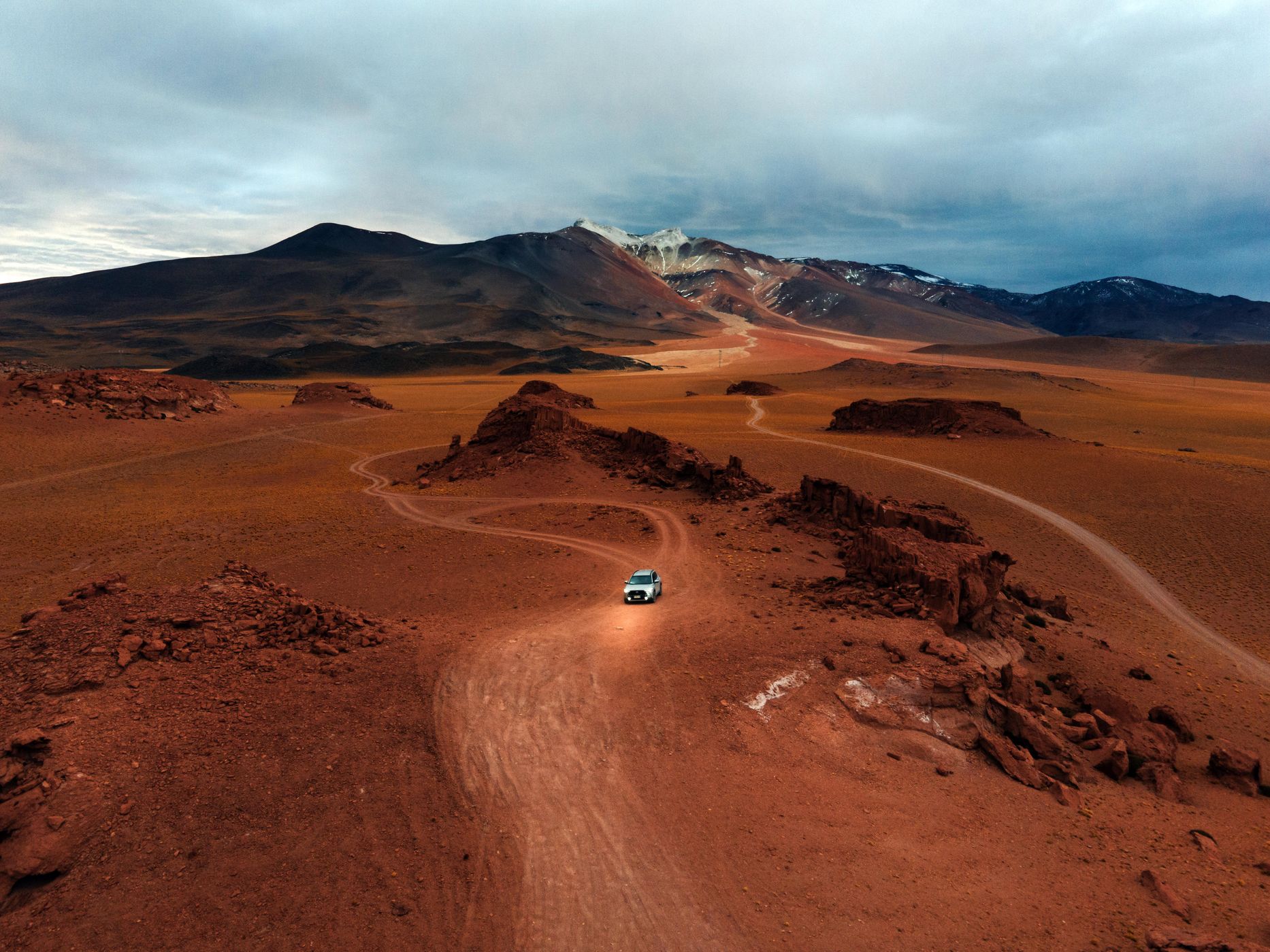 Desert road, Chile