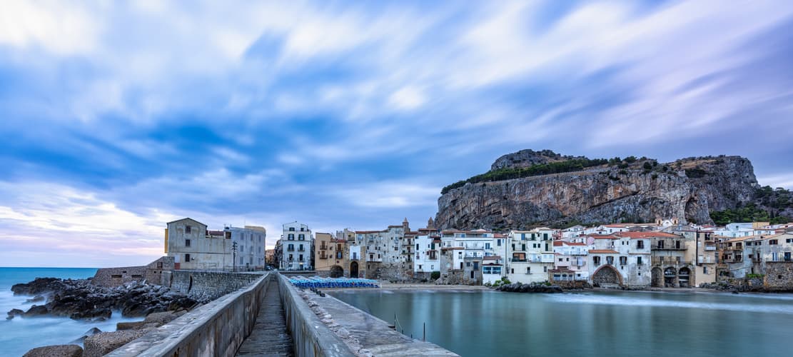 Down the jetty Cefalu, Sicily