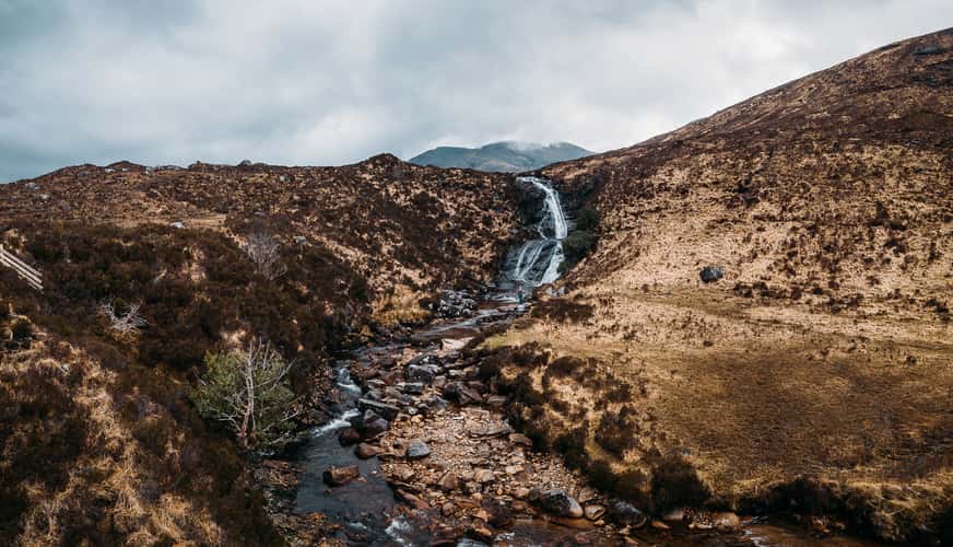 Eas a' Bhradain Waterfall